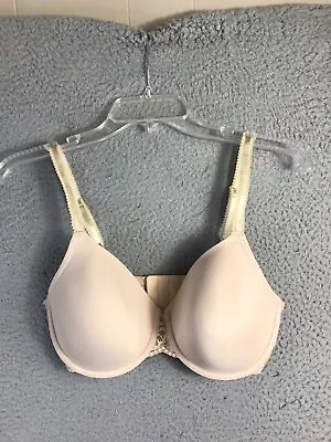 Wacoal Bra 32DDD Beige/Nude French Garden Contour Seamless Underwire #85340 • $14.85