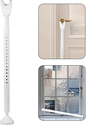 Door Security Bar Lock Entry Barricade Reinforcement Burglar Safety Lock Stopper • $18.99