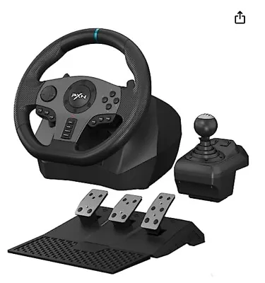 NEW PXN V9 Steering Wheel & Pedals & Shifter For PC/PS3/PS4/Switch/Xbox OneXS • $154.99
