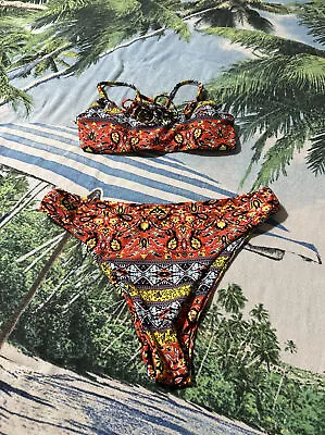 *NWT* Zaful Bikini 2 Piece Size Large 7P • $13.01