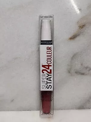Maybelline New York SuperStay 24HR Lip Color & Topcoat Shine #015 ALL DAY CHERRY • $9.99