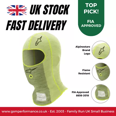 Alpinestars ZX Evo V2 FIA 8856-2018 Fireproof Rally/Kart/Racing Balaclava • £60