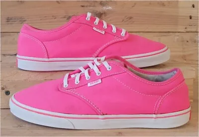 Vans Off The Wall Low Canvas Trainers UK6.5/US9/EU40 TB4R Pink/White • $95.70