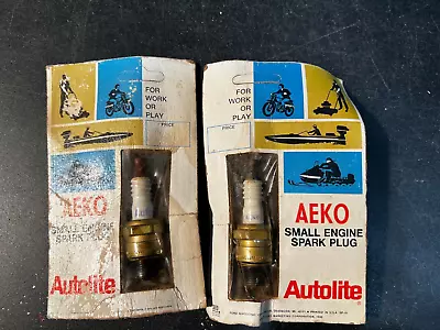 Lot Of Vintage Autolite  AEKO Small Engine Spark Plug (NOS) • $1.99