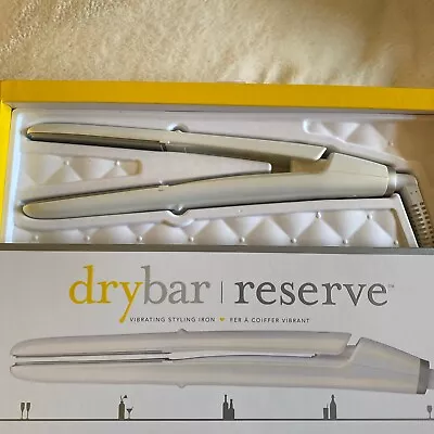 Drybar Flat Reserve Vibrating Styling Iron Barely Used 1 In White • $85