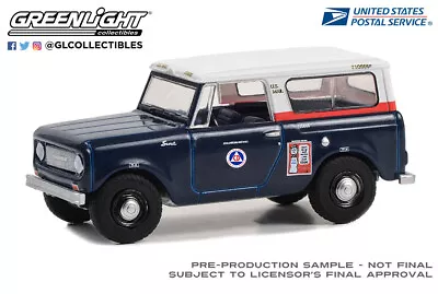 Greenlight Hobby Exclusive - USPS 1967 Harvester Scout - Right Hand Drive 30463 • $12