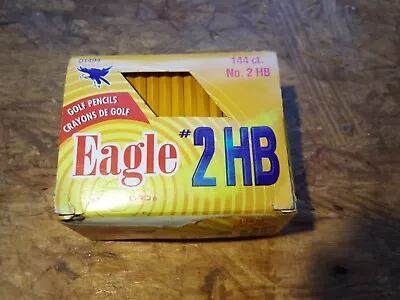 Vintage 1999 EAGLE #2 HB Golf Pencils Sharpened  • $7.99