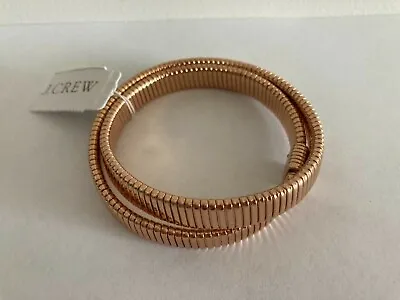 J.Crew Double Stretch Bracelet Rose Gold - NWT • $25.99