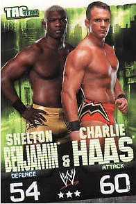 £0.99 • Buy WWE Slam Attax Evolution Benjamin & Haas Team Card