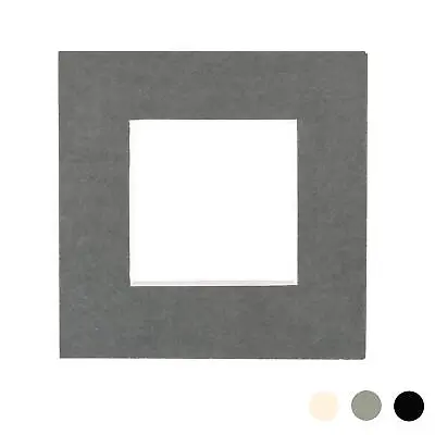 £4.99 • Buy Picture Mount For 4 X 4  3D Box Picture Frame Photo Size 2 X 2  Grey