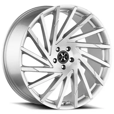 24  Xcess Wheels X02 Brushed Face Sliver Rims • $1479