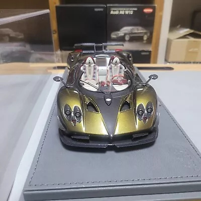 1:18 BBR Pagani Zonda Barchetta Green 14pcs Limited Edition  • $350