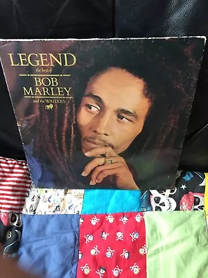 Bob Marley & The Wailers-legend Vinyl Lp Record Water Damaged Cover/reggae • £2.99