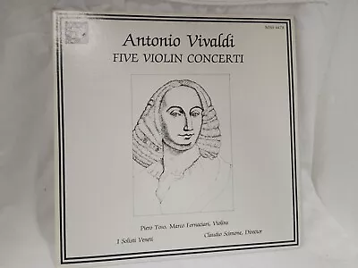 Musical Heritage Society MHS 4478 Antonio Vivaldi Five Violin Concerti • $7.49