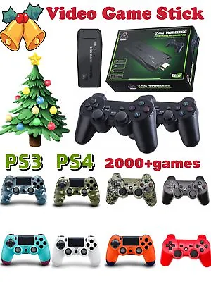 X2 Plus TV Game Stick Console Double Wireless Controller 20000+ Games 64GB AU. • $284.49