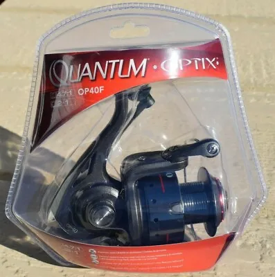New Quantum Optix Op40f 4.7:1 3 Bearing Spinning Reel Clam Pack • $23.99