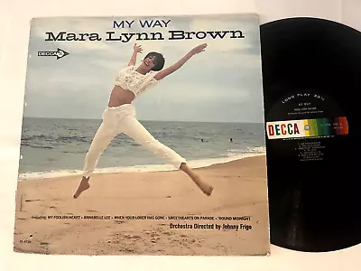 Mara Lynn Brown - My Way - 1966 Decca Records Pop Vinyl Lp • $8.83