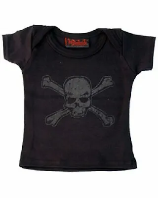 Darkside Clothing Skull & CrossBones 12-18 Months Baby T-shirt BNWT 100% Cotton  • £5.99