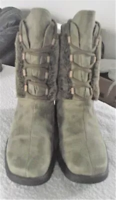 £45 • Buy Rohde - Beige Sympatex Wool Lined Winter Waterproof Boots - Size 4 - Excellent
