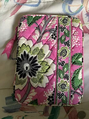 Vera Bradley Tablet Sleeve Reader Case Cover Priscilla Pink Pattern Floral • $20