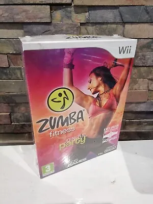 £11.99 • Buy Zumba Fitness  Inc Belt Nintendo Wii Videogame. Uk - New / Sealed