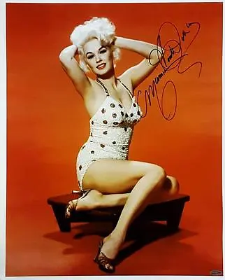 Mamie Van Doren Signed 16X20 Canvas Photo Playboy Playmate OC Dugout Hologram E • $215.99