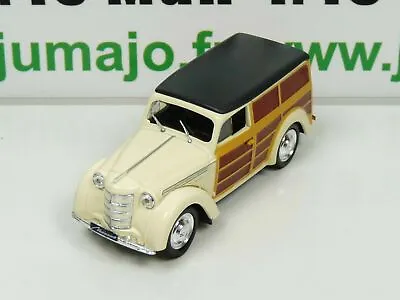 RUS3 Car 1/43 IXO Deagostini RUSSIAN USSR: MOSKVITCH 400-420 WOODIE VAN • $6.38