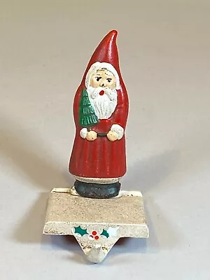 Midwest Of Cannon Falls Importers Santa Claus Stocking Holder Christmas Iron Old • $34.99