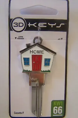 $6.99 • Buy Home 3D Kwikset KW1 House Key Blank.