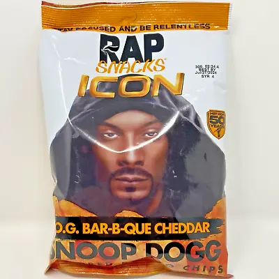 Rap Snacks Snoop Dogg O.G. Bar-B-Que Cheddar Collectible Potato Chips 2.5oz • $9.99