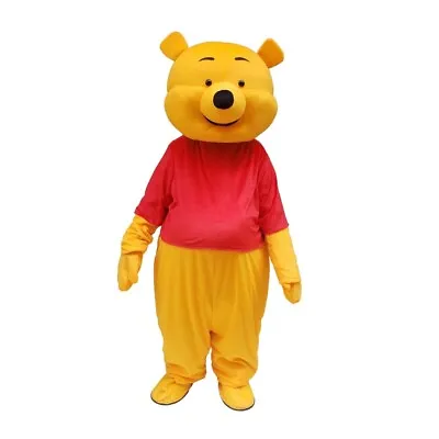 Winnie The Pooh Mascot Costume Halloween Birthday Party Adult Fancy Dress Up • $250