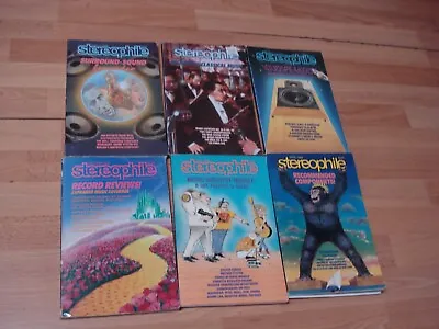 $12.95 • Buy Stereophile Magazines Lot Of 6  1987-1988