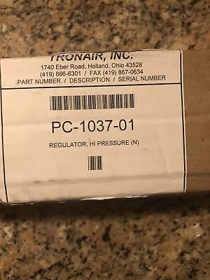 Tronair Oxygen Regulator PC-1037-01 • $900