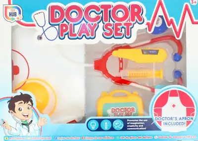 Doctor Medical Play Set With Doctor Apron Doctor Role Play Set Gift For Kid's • £10.95