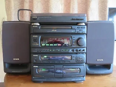 £45 • Buy Aiwa Z-1100 Karaoke CD, Radio & Record Player. Cassette Player Not Working