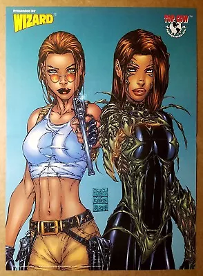 Tomb Raider Witchblade Image Top Cow Comics Poster By Michael Turner • $16.50