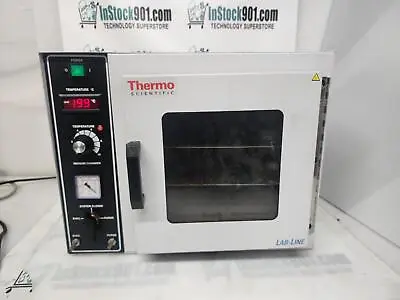 $950 • Buy Thermo Scientific Lab-Line 3608-5 Vacuum Chamber Laboratory Oven 
