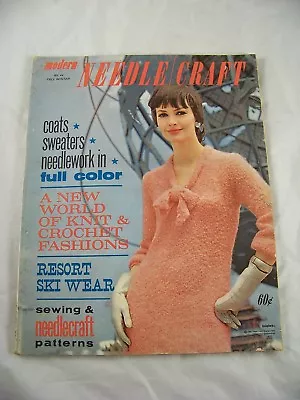 Modern Needlecraft # 44  Fall Winter 1964  Magazine Vintage Fashion Photographs • $9.99