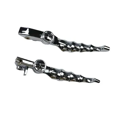 Chrome Skull Brake Clutch Lever For Yamaha V-Star 650 1100 Custom XVS400 96-02 • $25.19