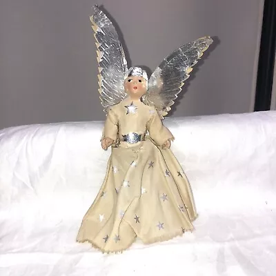 Vintage 1940? Noma Comp Doll Angel Christmas Tree Topper • $15