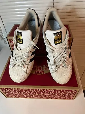 $35 • Buy Adidas Superstar Men’s US 11.5 Great Well Loved Secondhand