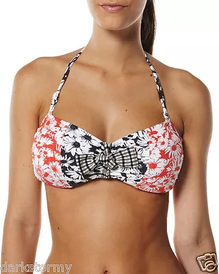 BNWT TIGERLILY LADIES 60s DAISY BANDEAU TOP SIZE 10 RRP $100 HEAVILY REDUCED • $59.99