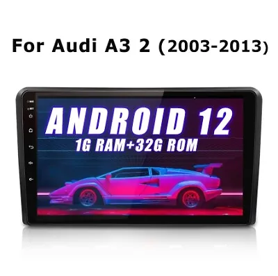 Android Car Stereo For Audi A3 S3 RS3 With GPS DVD DAB Sat Nav BT WiFi Head Unit • £167.99