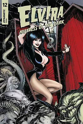 Elvira Mistress Of The Dark Comic Book No 12 Coffin Poster 24x36 Inches • $20