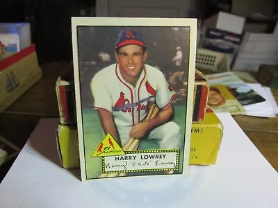 Vintage 1952 Topps Baseball Card Harry Lowrey #111 *u Grade* Ex Or Better • $7.50