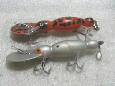 Vintage Waterdog Deep Diving Lure Lures Bomber + Japanese Lot Of Two • $6