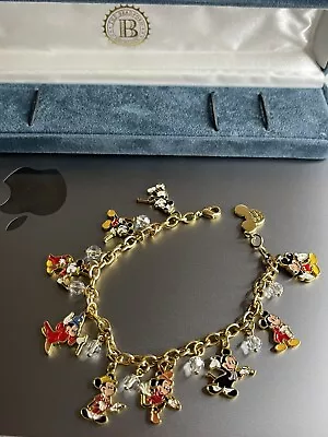 The Bradford Exchange Disney Mickey Mouse Charm Bracelet  • $85