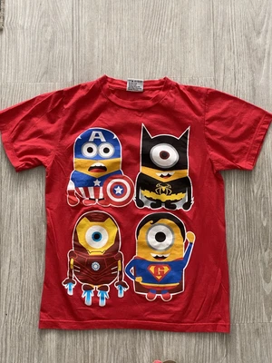 £4.99 • Buy Minions Vs Marvel Boys T Shirt