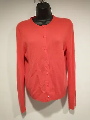 J.CREW CELESTE 100% Pink CASHMERE Cardigan Sweater Size Small  • $23.84