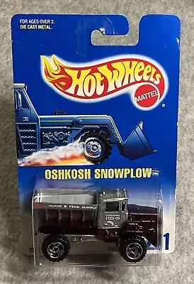 1997 Hot Wheels Oshkosh Snowplow #201 • $1.75